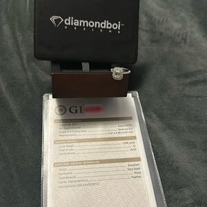 Emerald Engagement Ring